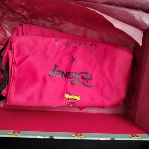 Guccix Disney Fur Princetown Mules - Picture 9 of 11